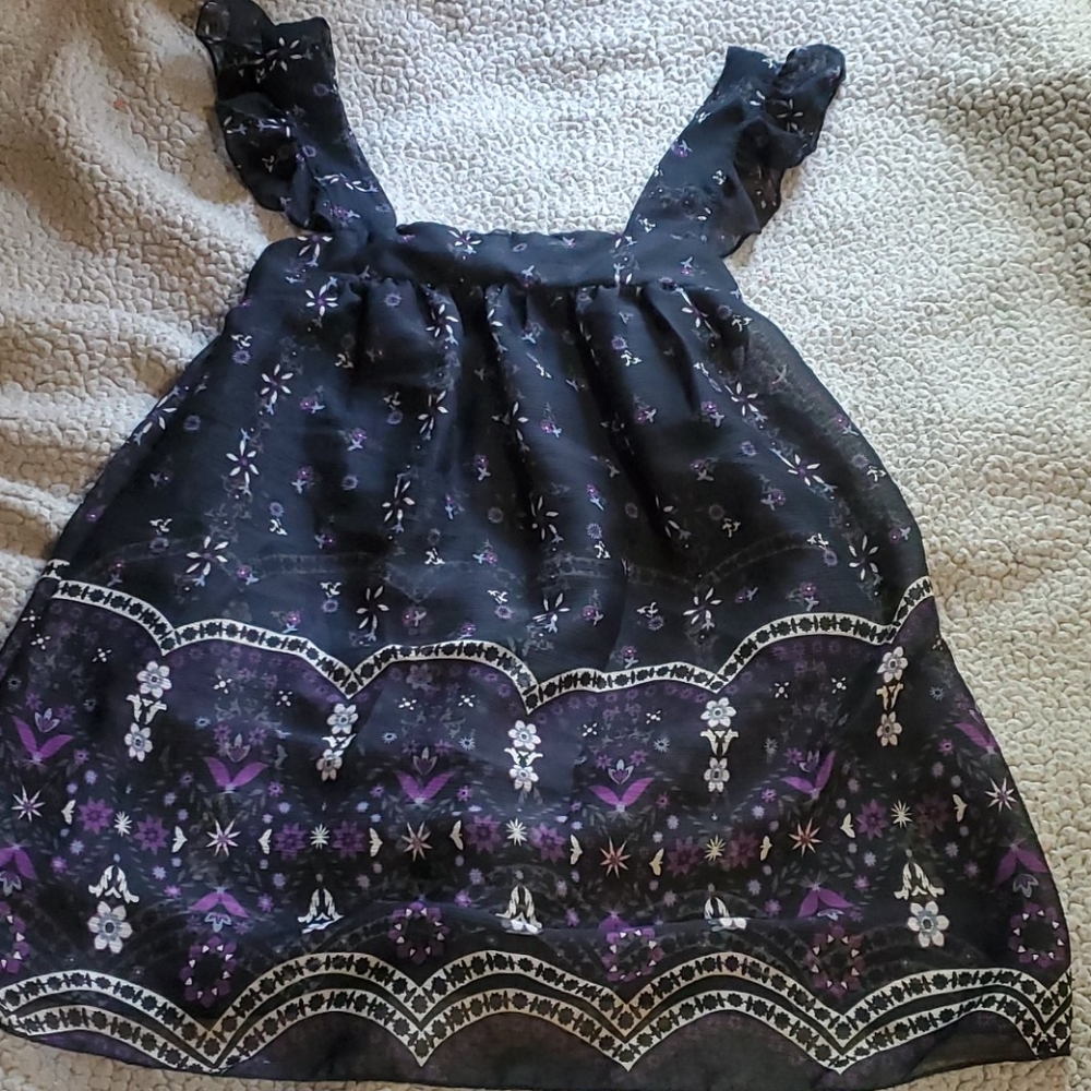 Vintage Wet Seal Floral Top